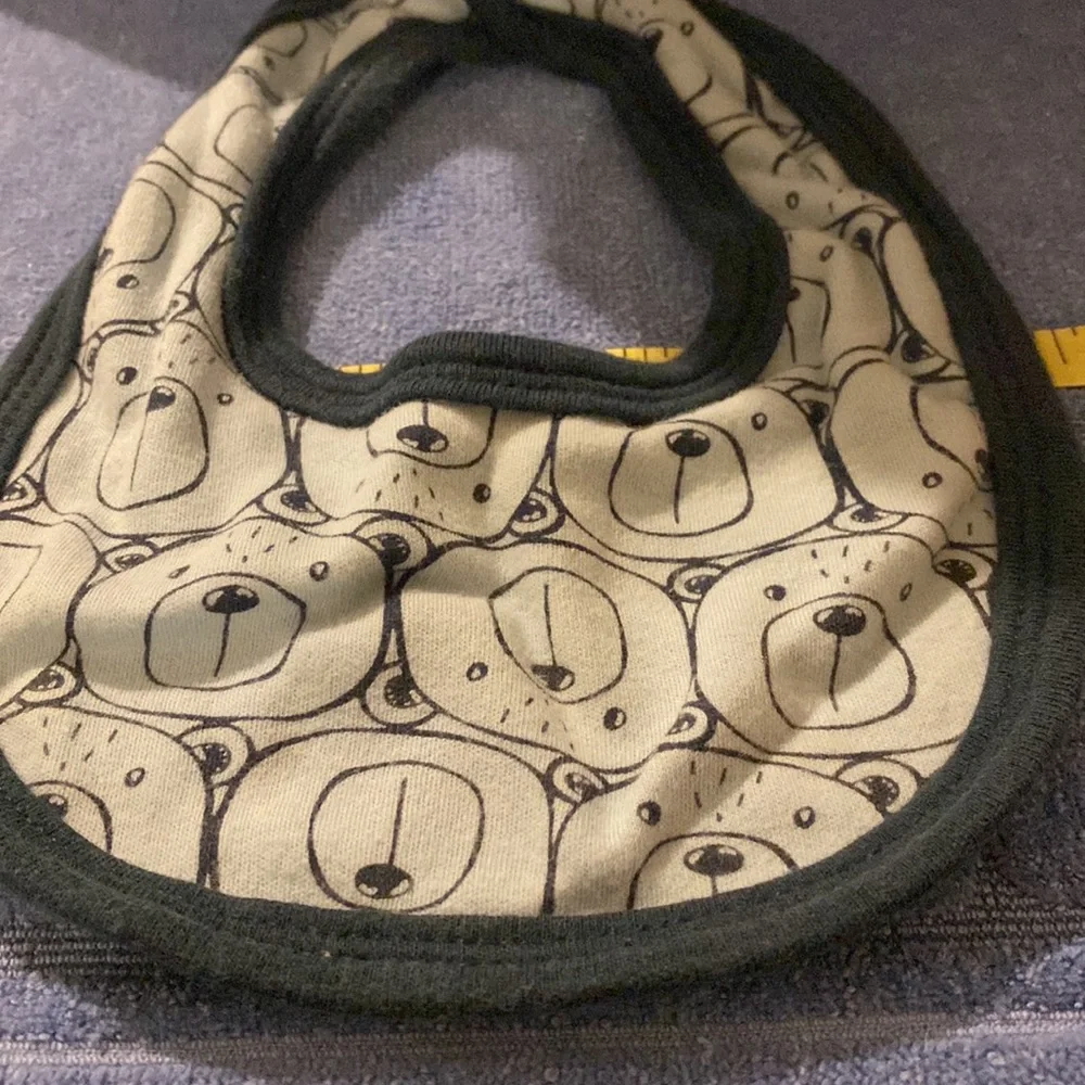 5 Baby Bibs No Stains